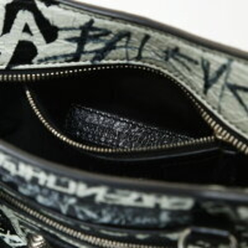 Balenciaga Neo Cagoll Graffiti City Handbag Black - Picture 10 of 11